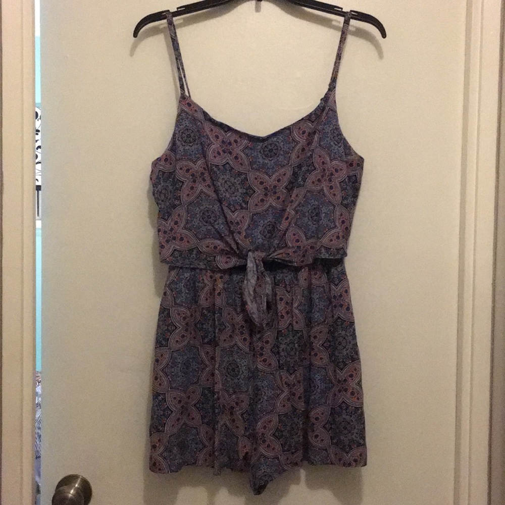 Adjustable Waist Romper